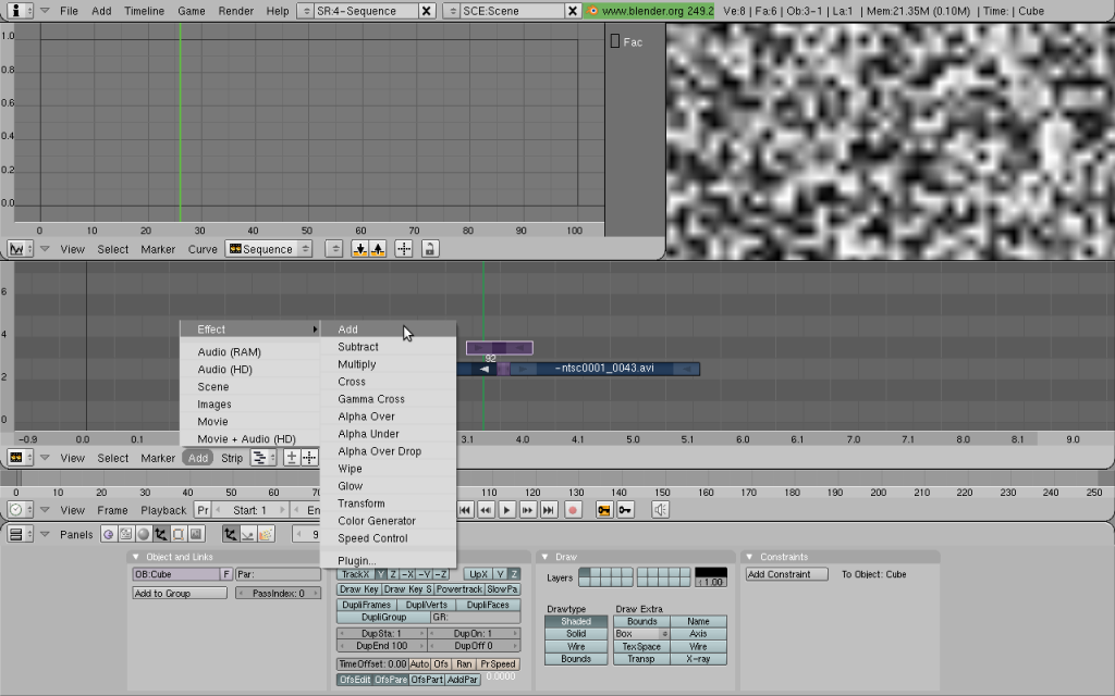 lab. transmissions » Blender video editor